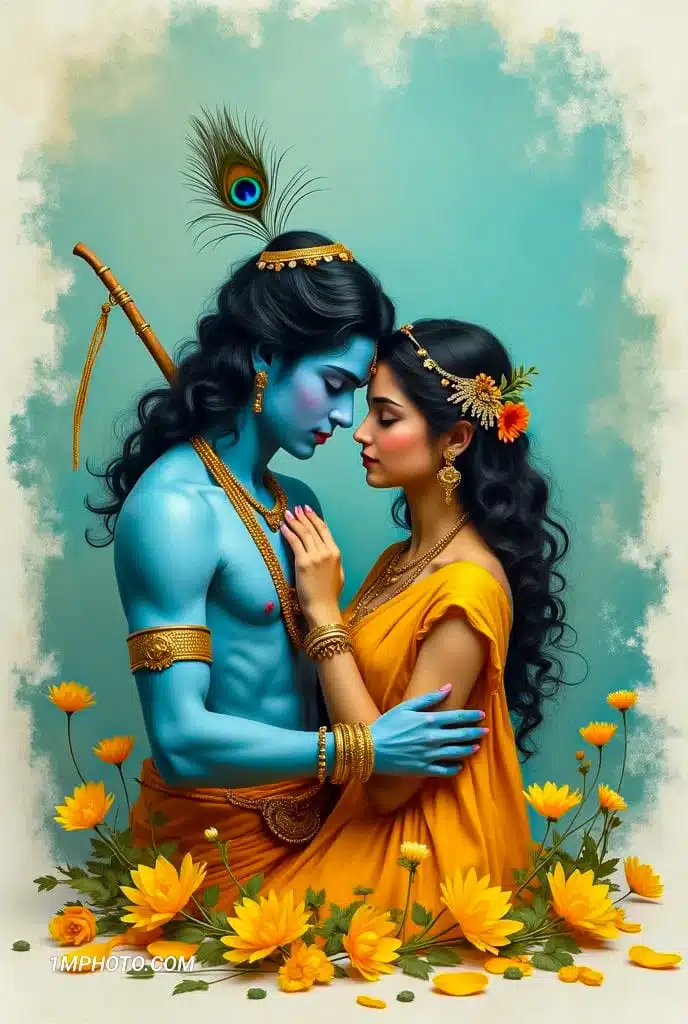 download beautiful images of radha krishna for photoshop​