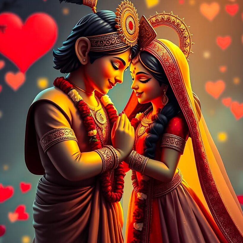 eautiful radha krishna love images hd​