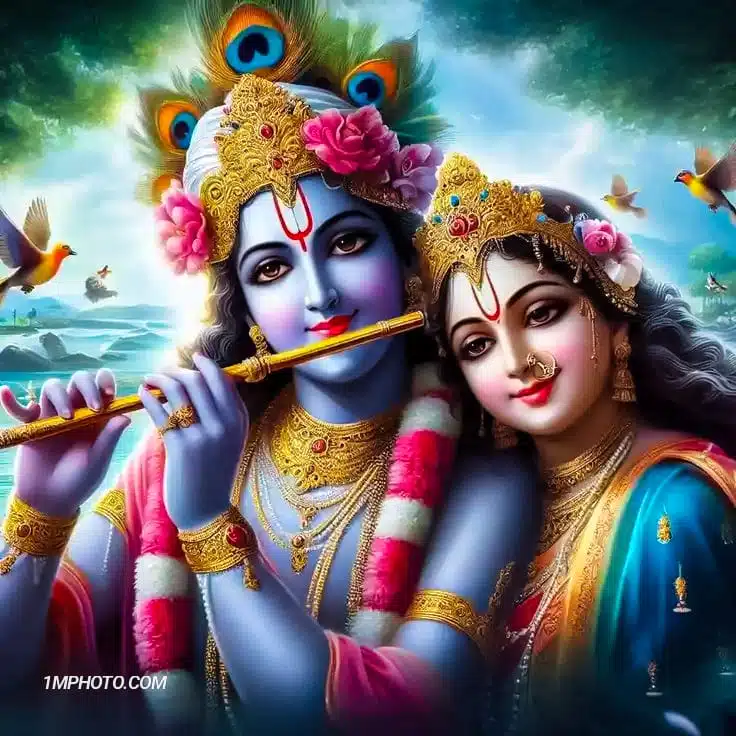 images of romantic radha krishna​