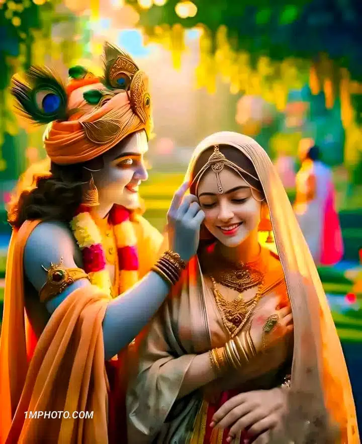 lord krishna and radha most beautiful images​