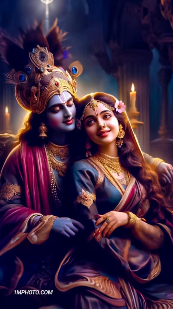 love krishna radha romantic images​