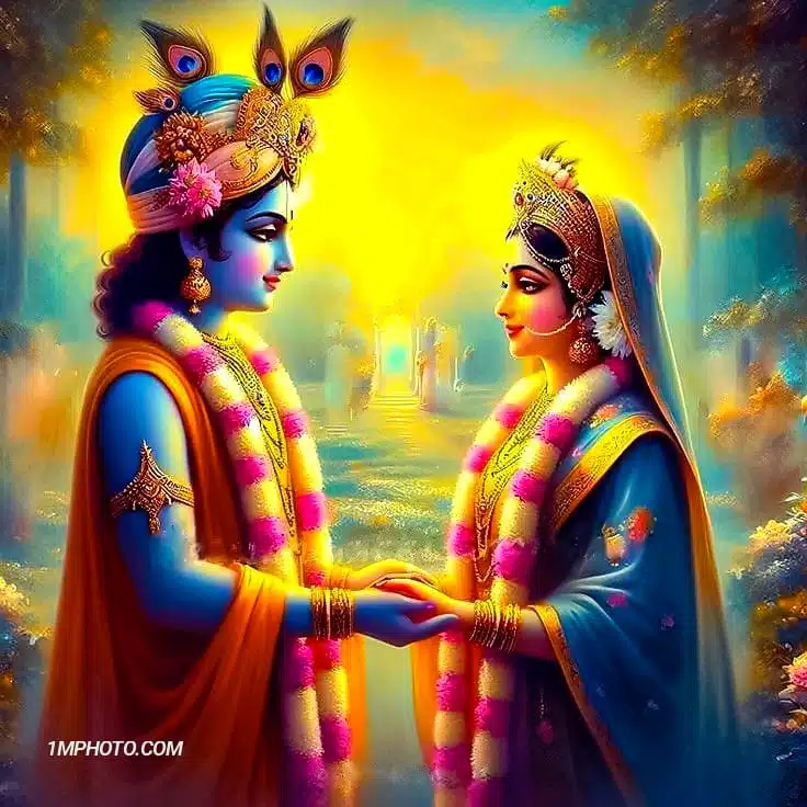 radha krishna beautiful images for dp​