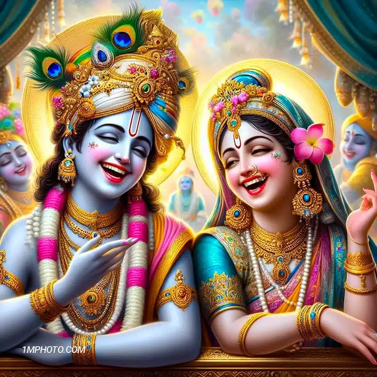 radha krishna beautiful romantic images​