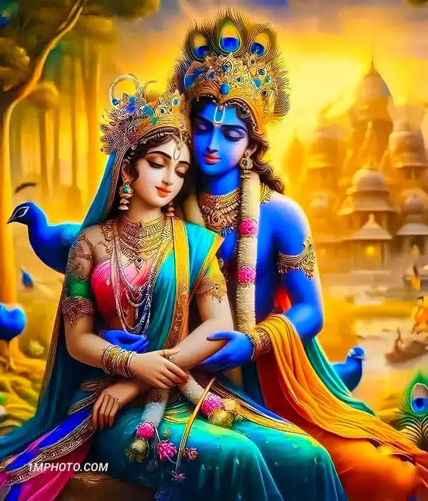 very beautiful images of radha krishna​