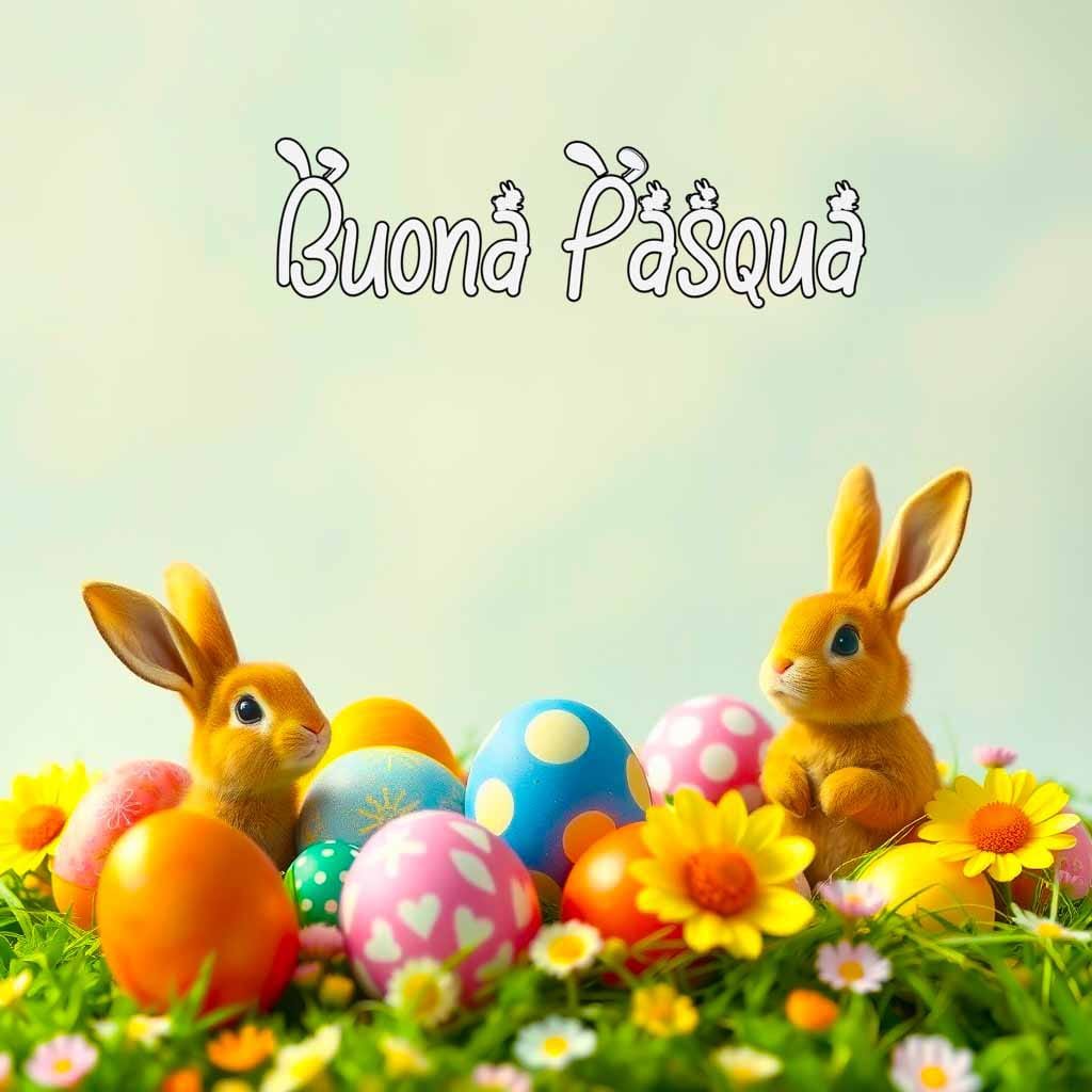 auguri di buona pasqua frasi​
