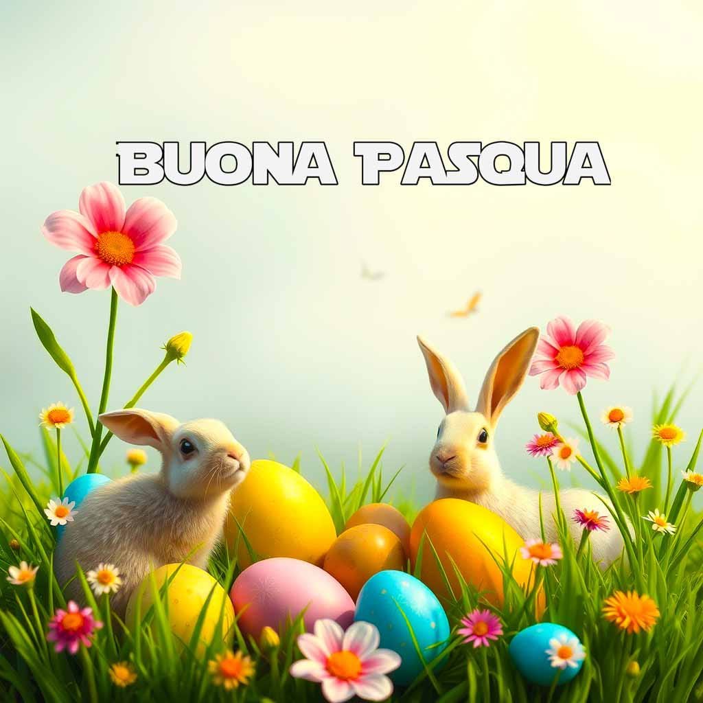 buona pasqua religiosi​
