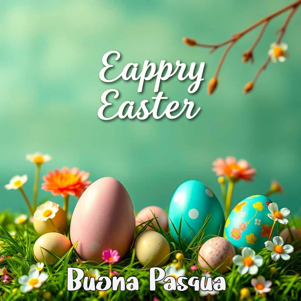 frasi di buona pasqua 2025