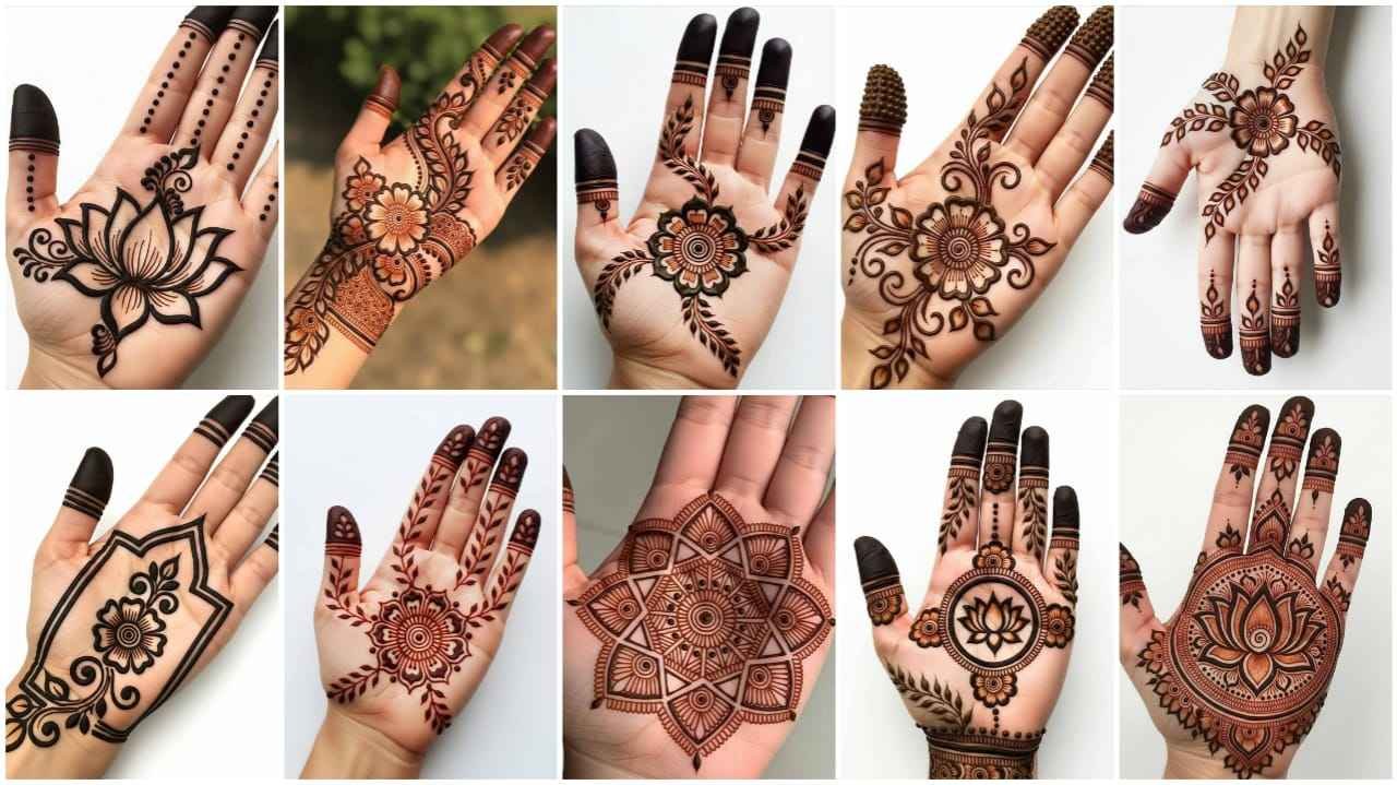 Bail Mehndi Design Simple​