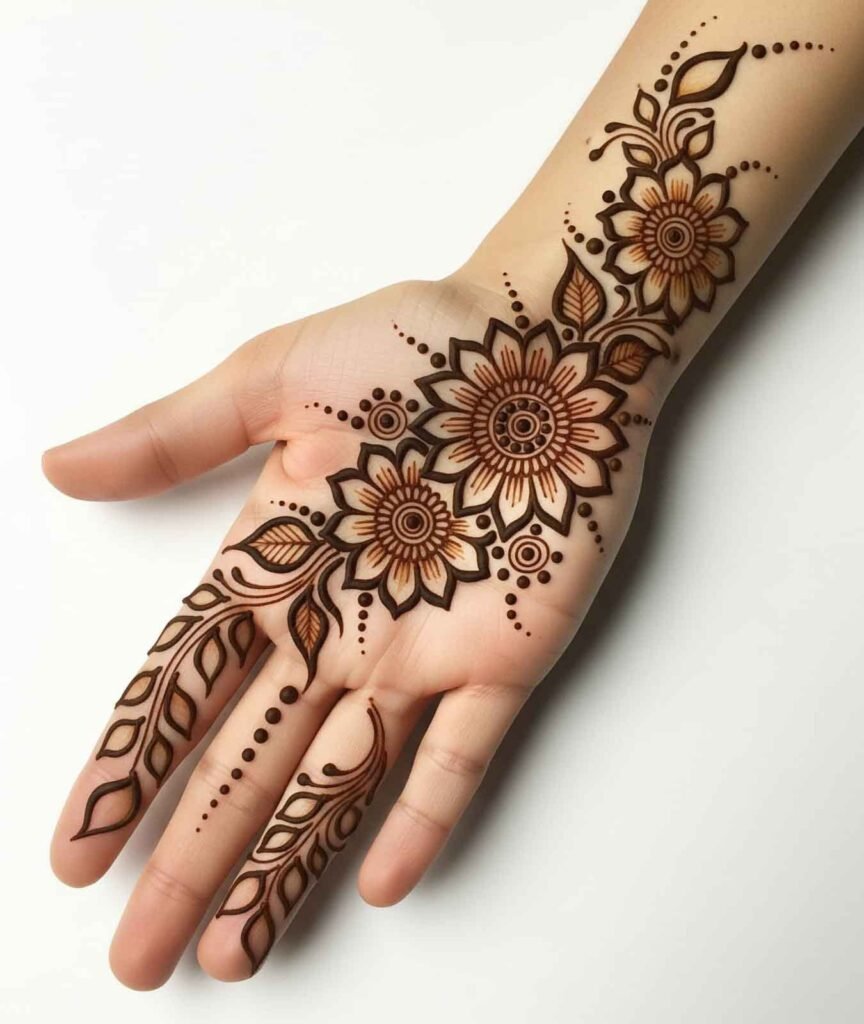 Bridal mehndi for full hands