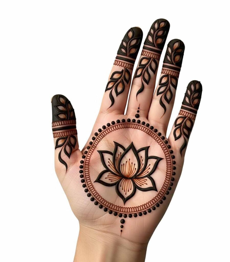 Elegant bail mehndi simple wrist