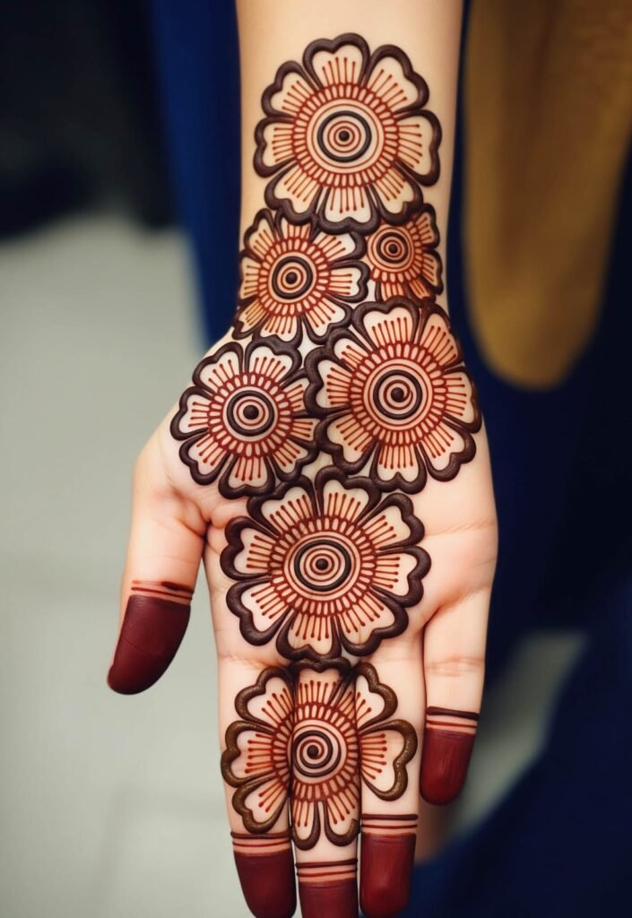 Engagement royal mehndi