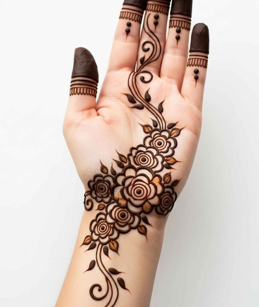 Festival special mehndi hands