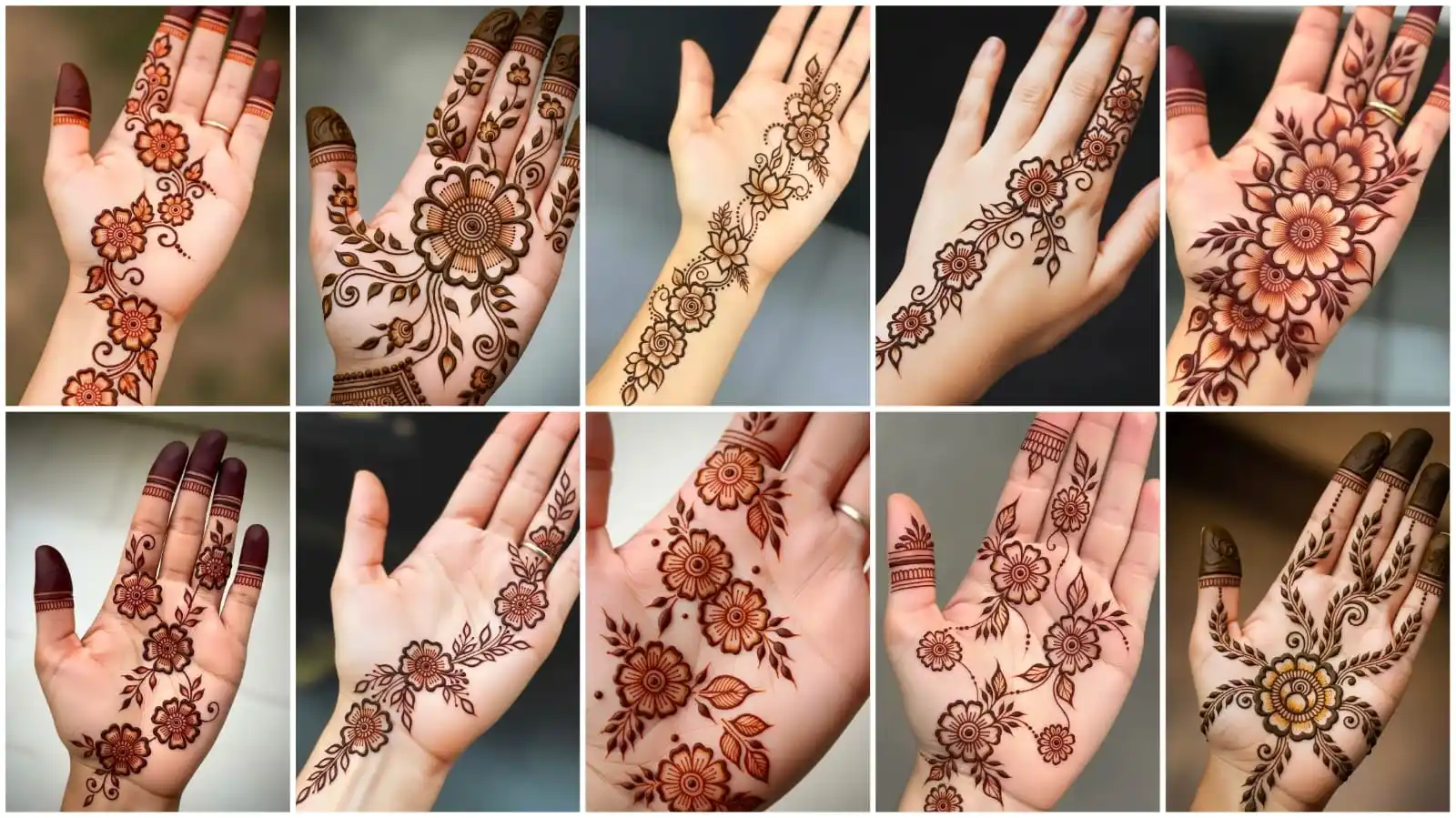 Royal Front hand mehndi Design hd