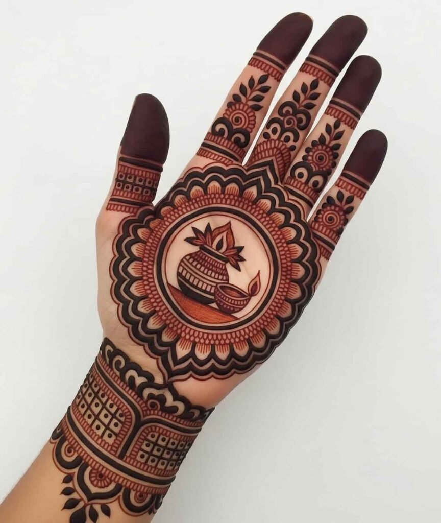 Stylish mehndi for hands