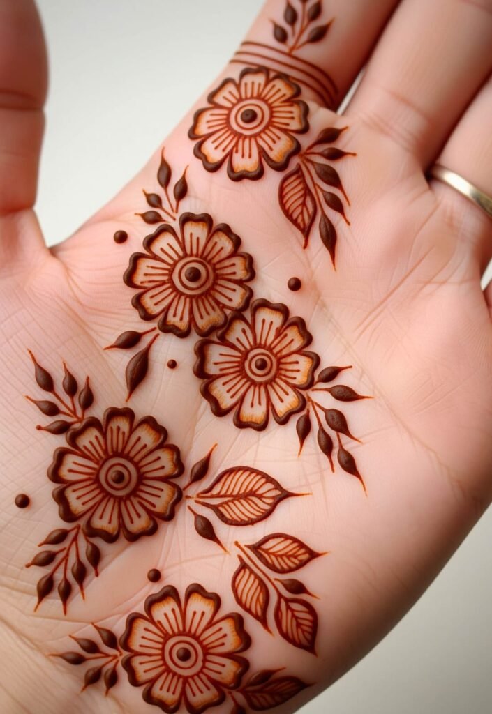 Wedding royal mehndi for hands