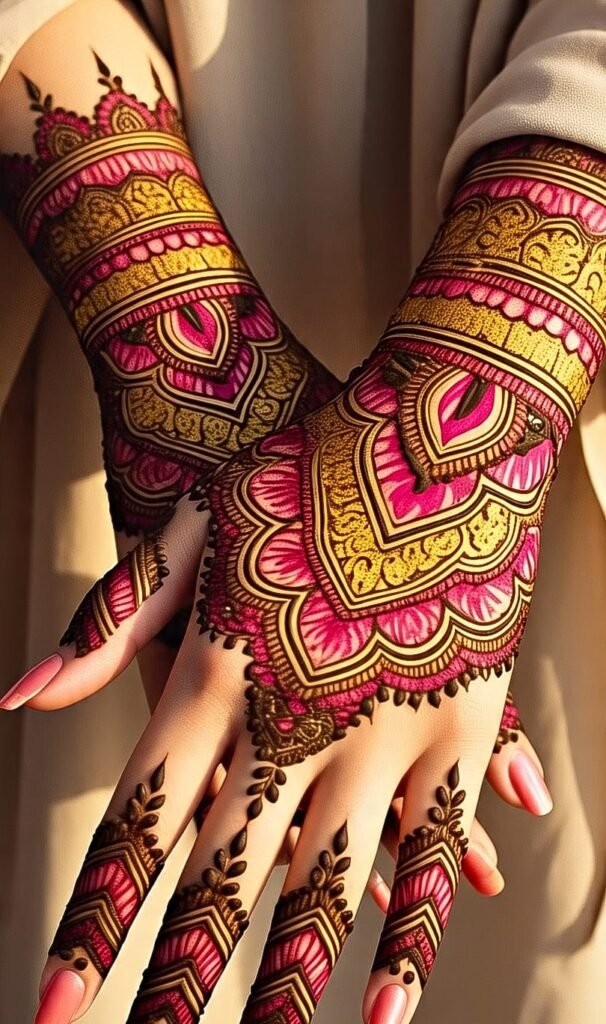 easy arabic mehndi designs for back hands​