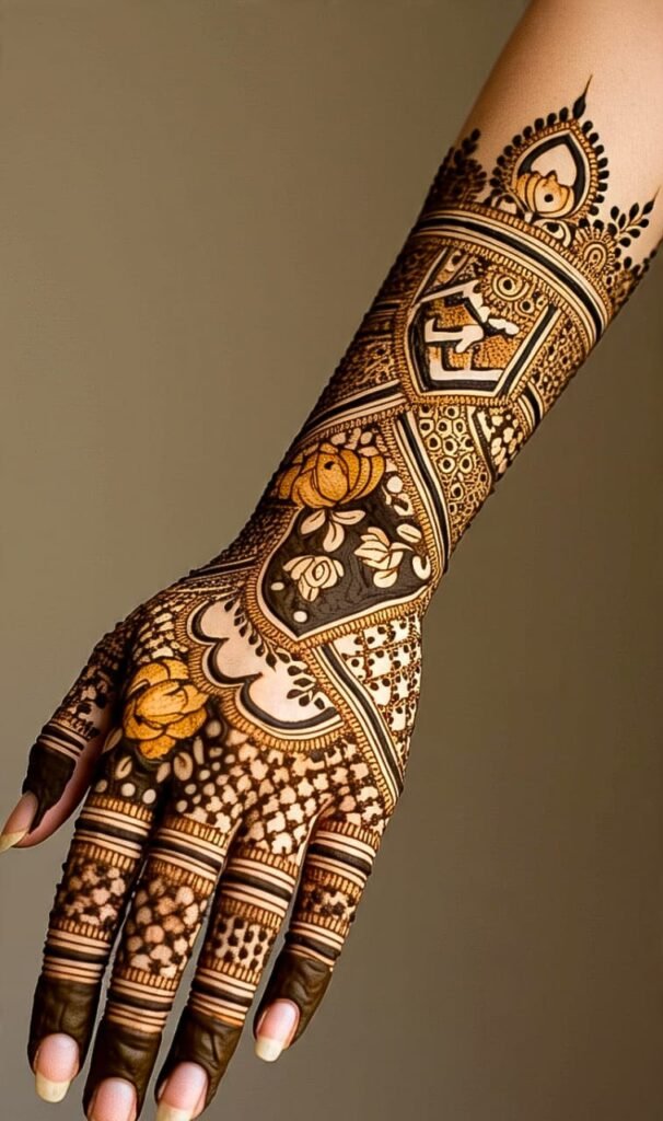 easy simple arabic front hand designs cone bridal mehndi mehandi​