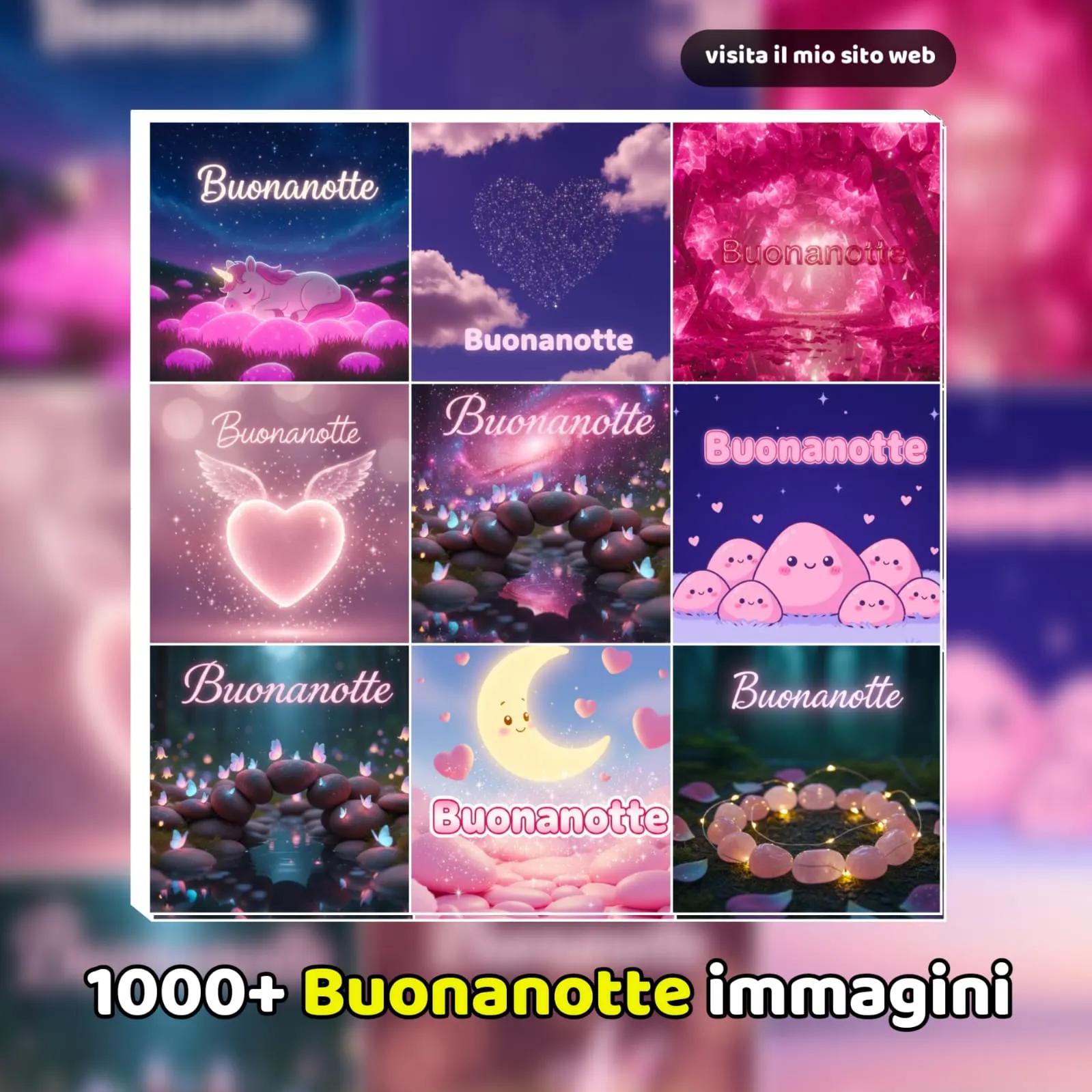 pietra rosa nuovissimo buonanotte immagini