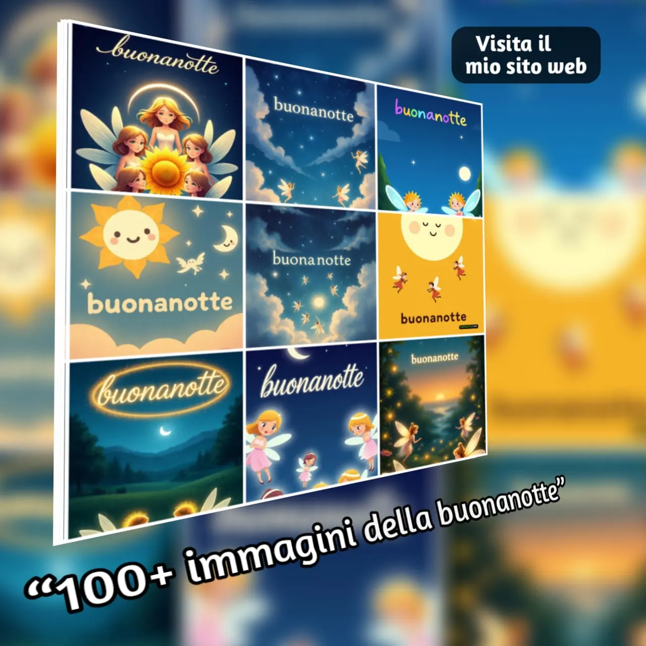 Nuovissimo buonanotte immagini recenti le fate del sole