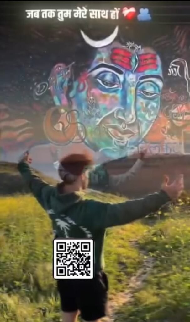 VN Template QR Code photo for editing