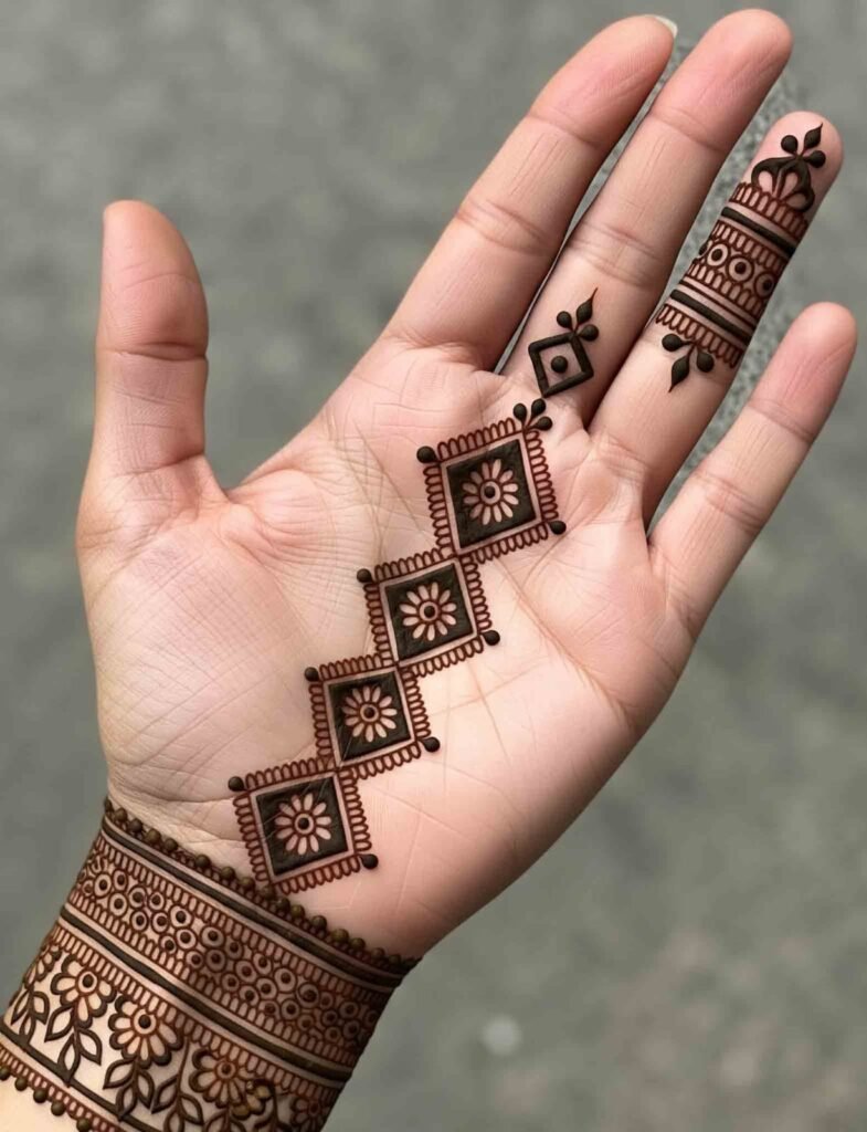 mehndi one finger design​