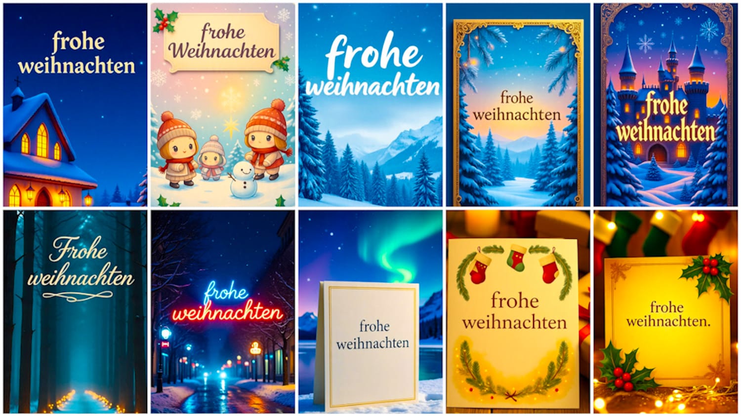 Heute neu die neuesten Weihnachtsbilder