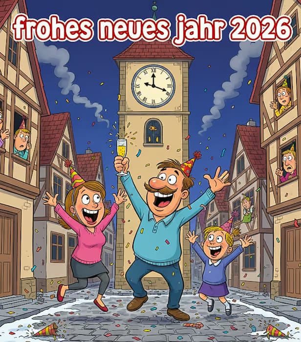 bilder frohes neues jahr 2026 kostenlos lustig​