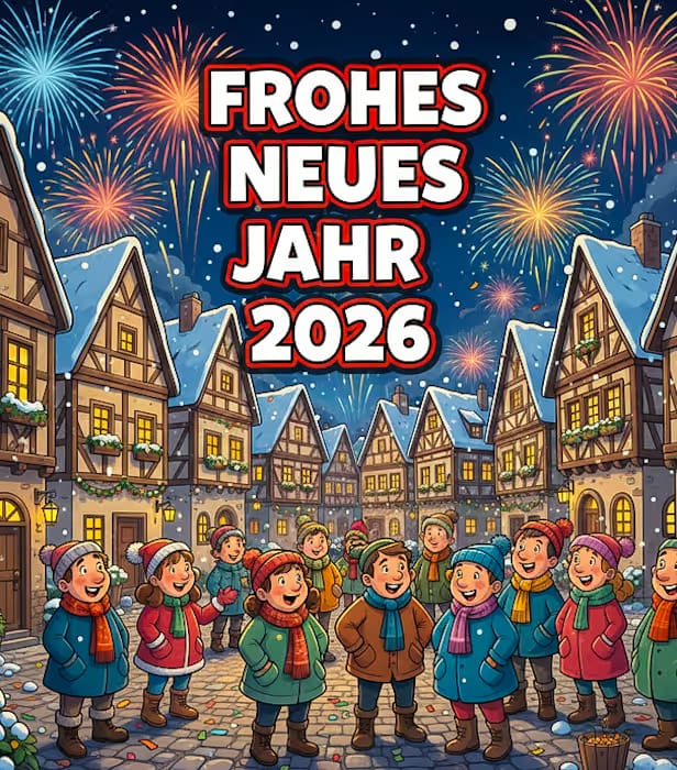 bilder frohes neues jahr 2026 lustig​