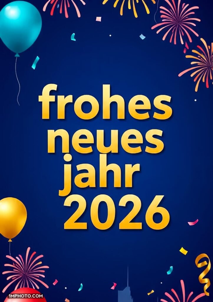 ein frohes neues jahr 2026 bilder kostenlos​