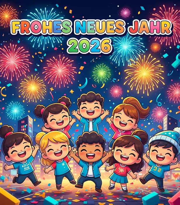 frohes neues jahr 2026 lustige bilder kostenlos​