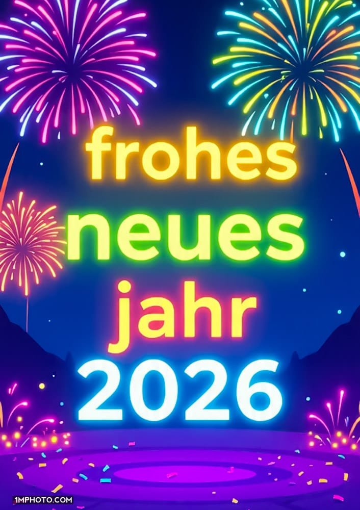 silvester neujahrswünsche 2026 bilder​