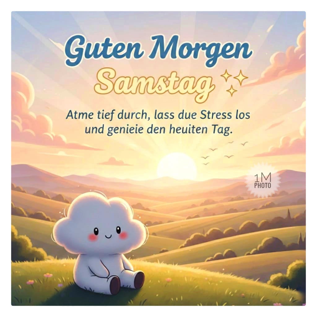 Guten Morgen Samstag