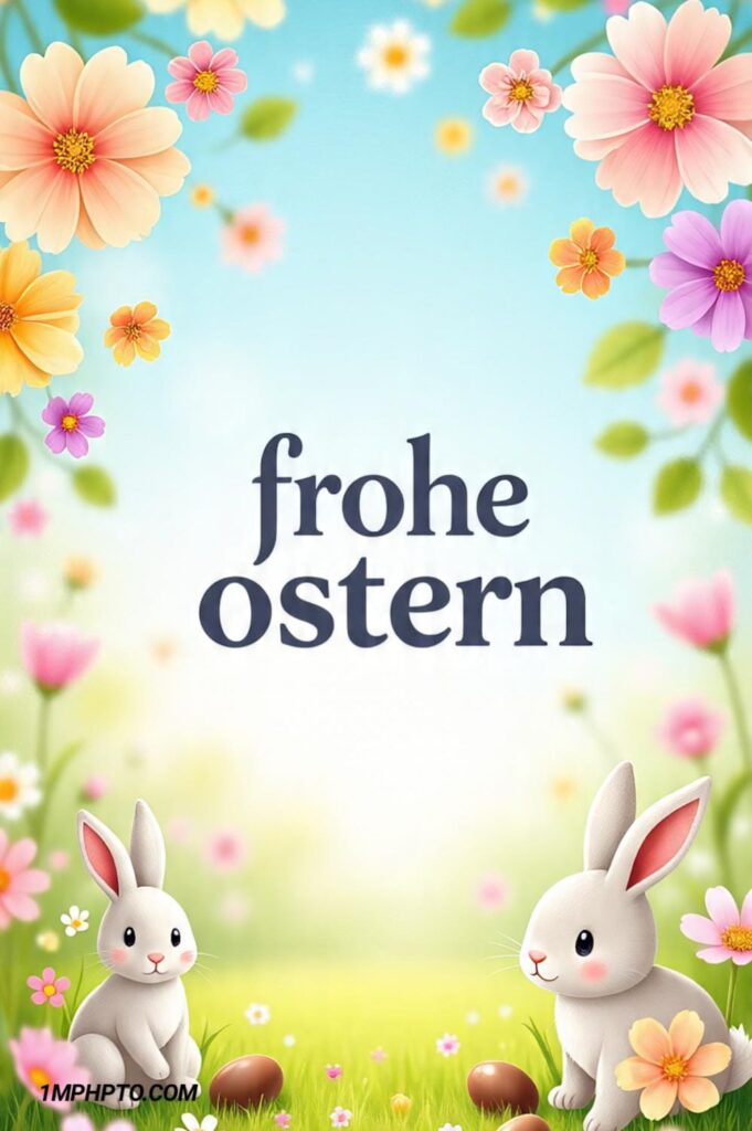 frohe ostern foto
