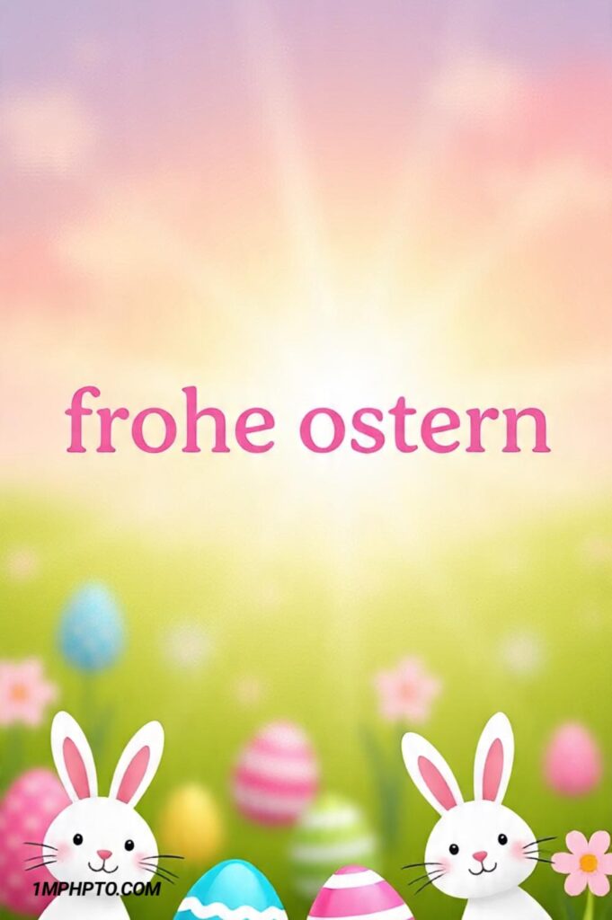 frohe ostern moderne bilder