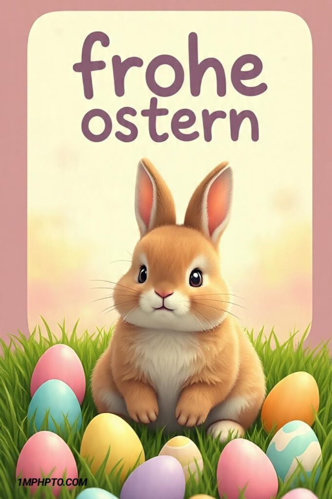 lustige frohe ostern bild