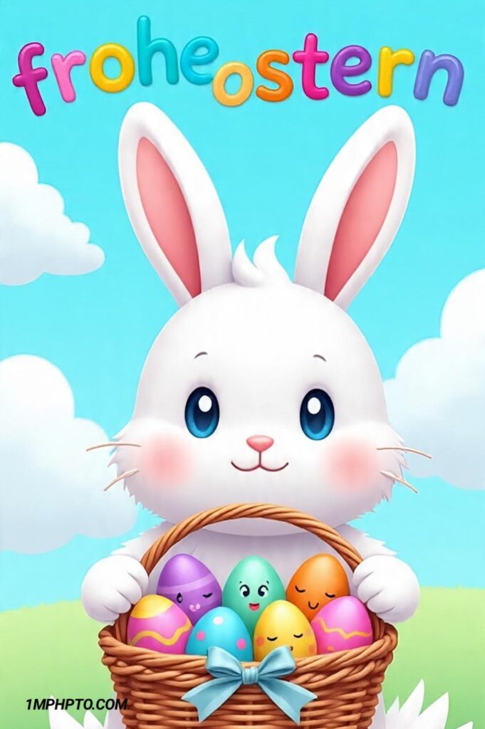 osterbild frohe ostern