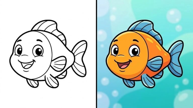 Fish Coloring Pages