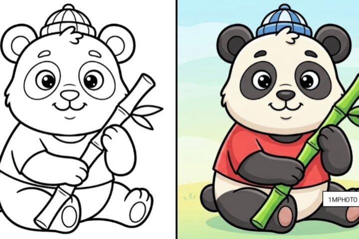 50 Panda Coloring Pages (Free PDF Printables)