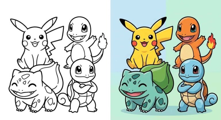 Pokemon Coloring Pages