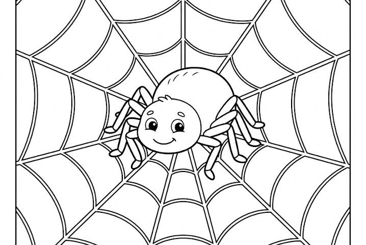 35 Spider Coloring Pages (Free PDF Printables)